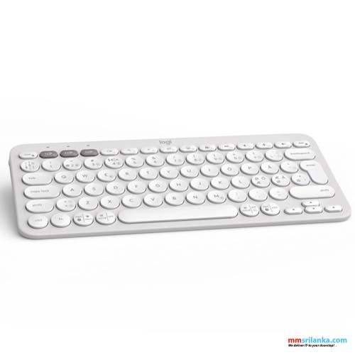 Logitech Pebble 2 Combo, Wireless Keyboard and Mouse - TONAL WHITE (1Y)